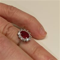 Salzano - Via Montegrappa, 28 - Anello Vidali Gioielli Donna in Oro bianco Zircone ANOR-50-34 - ANOR-50-34